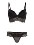 Ensemble SG et string à bord dentelle - noir - 3