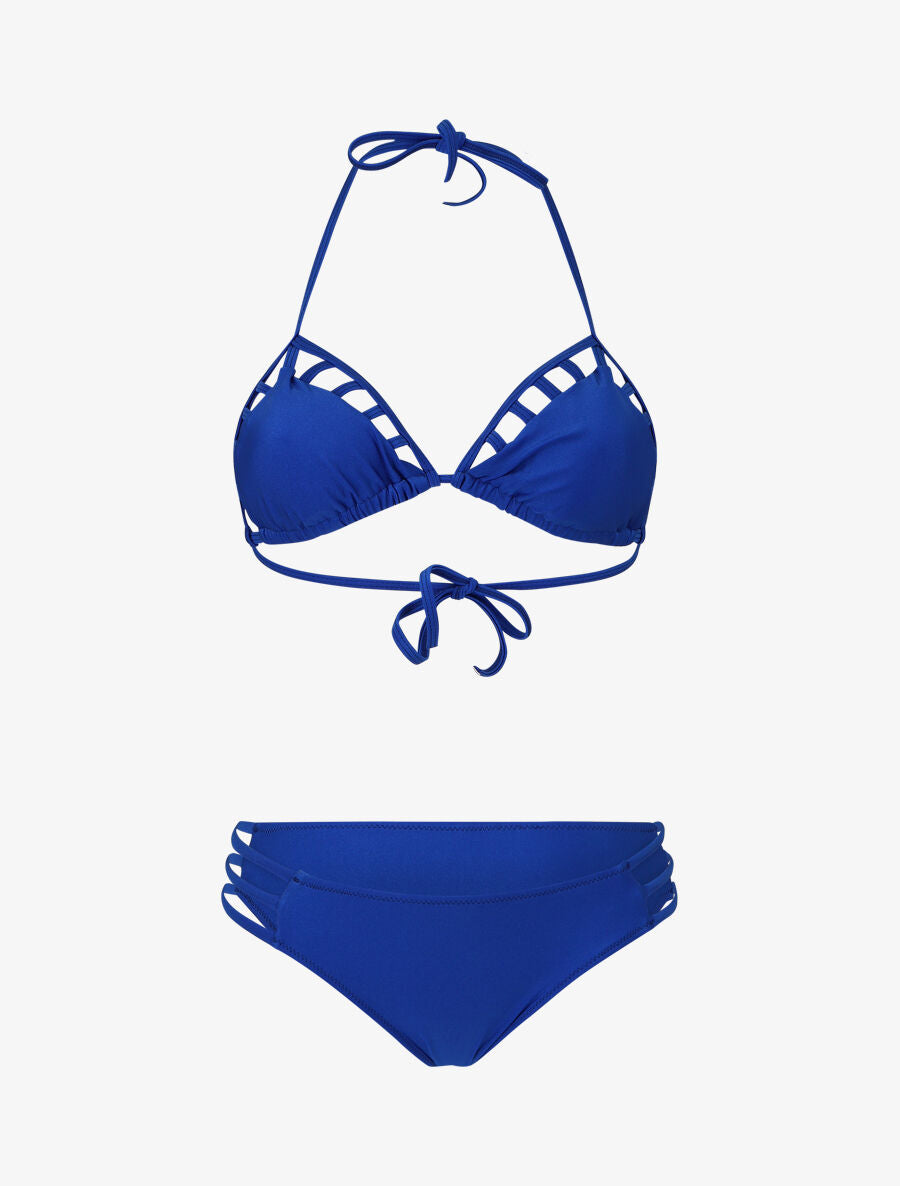 Bikini triangle uni - Bleu royal - 4