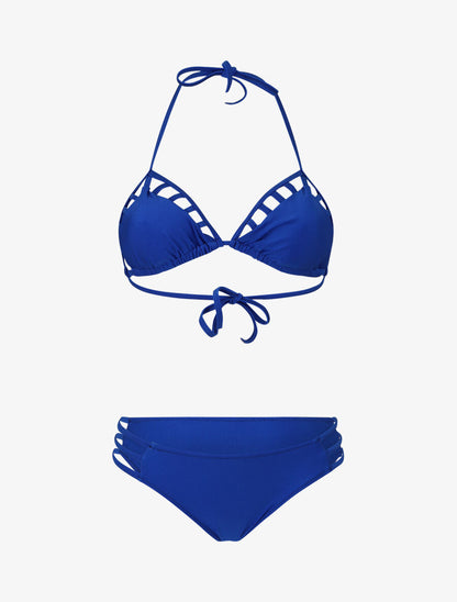 Bikini triangle uni - Bleu royal - 4