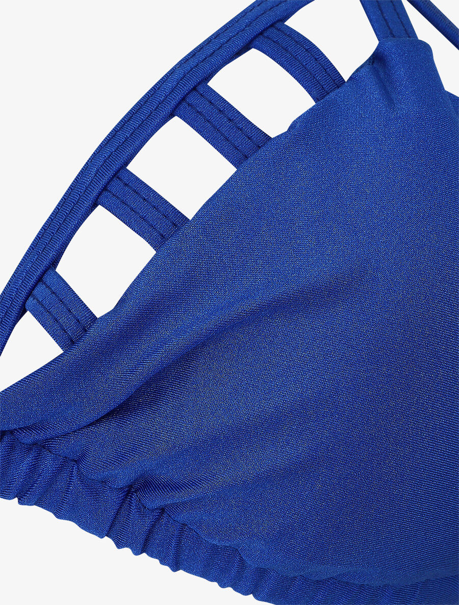 Bikini triangle uni - Bleu royal - 3