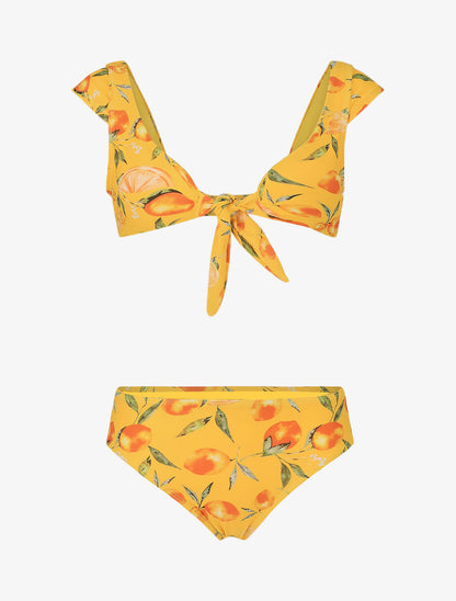 Bikini à imprimé citrons - Jaune - 4