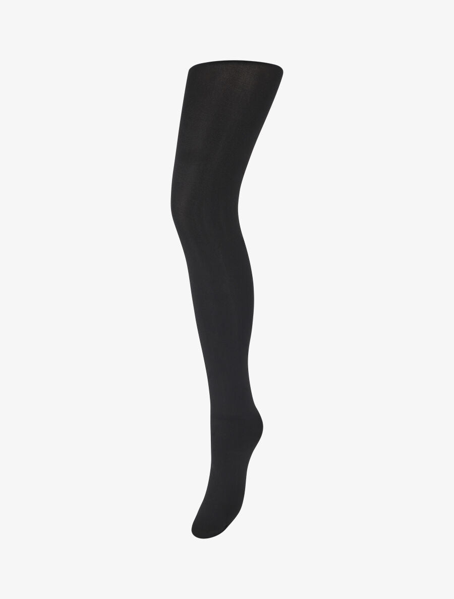 Collants opaques anti-froid - Noir - 1