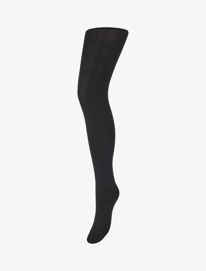 Collants opaques anti-froid - Noir - 1