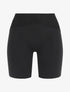Short gainant taille haute en dentelle - Noir - 4