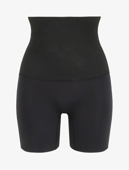 Short gainant taille haute - Noir - 4