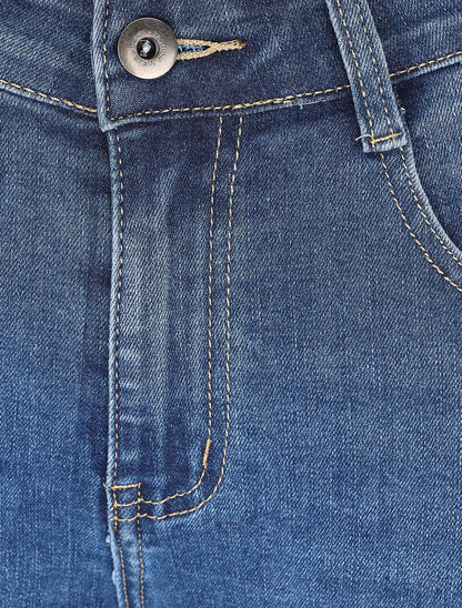 Jean push up basique coupe skinny - Bleu - 3