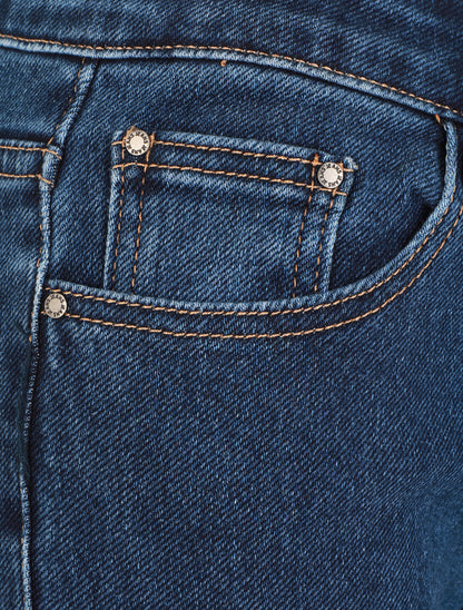 Jean slim grande taille - Bleu - 3