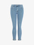 Jean push up à revers coupe slim - Bleu - 4