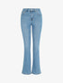 Jean push up coupe flare - Bleu - 1