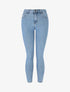 Jean skinny basique à taille standard - Bleu clair - 5