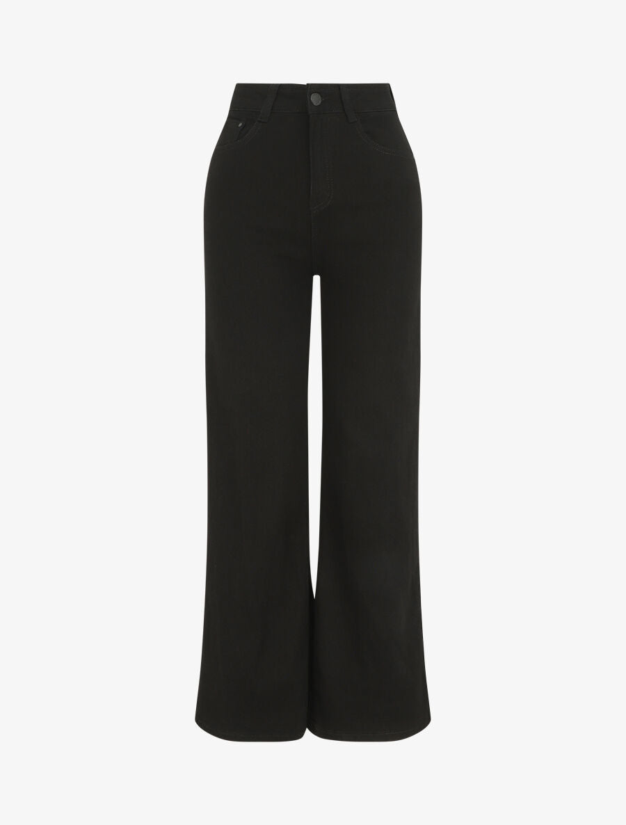 Jean push up coupe flare - Noir - 4
