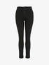Jean grande taille push up coupe droite - Noir - 1