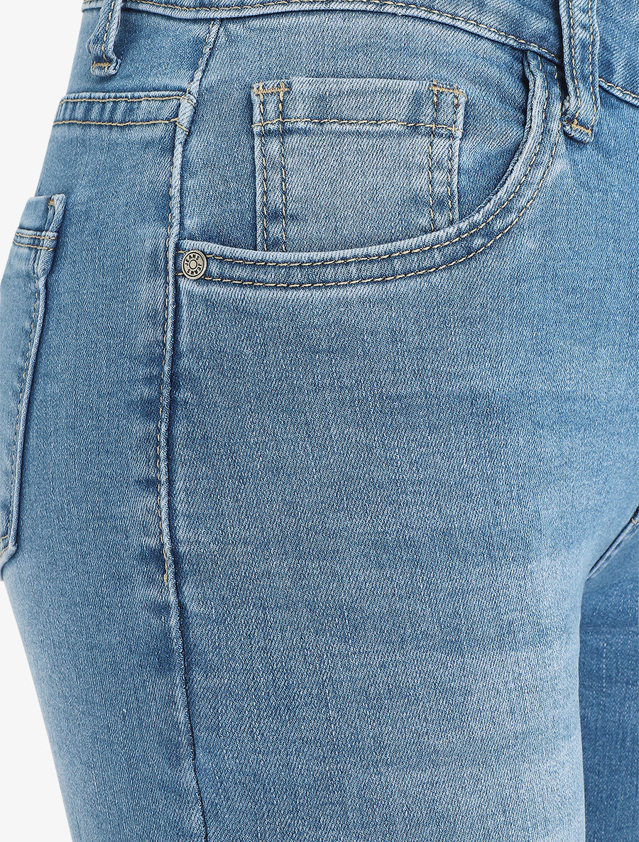 Jean bootcut taille standard - Bleu - 3