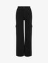 Jean style cargo coupe flare - Noir - 1