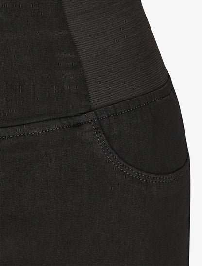 Jegging taille élastiquée coupe slim - Noir - 3