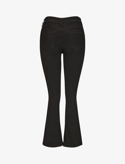 Jean push up coupe flare - Noir - 2