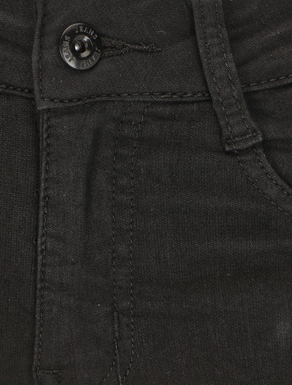 Jean push up coupe flare - Noir - 3