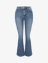 Jean standard effet push up coupe bootcut - Bleu - 5