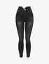 Jean taille empire fendue - Noir - 1