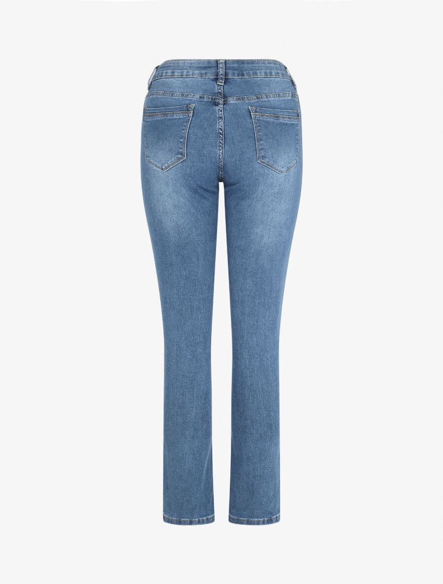 Jean taille standard coupe slim - Bleu - 2