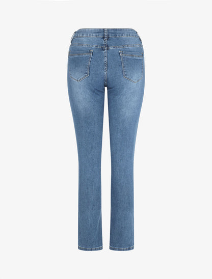 Jean taille standard coupe slim - Bleu - 2