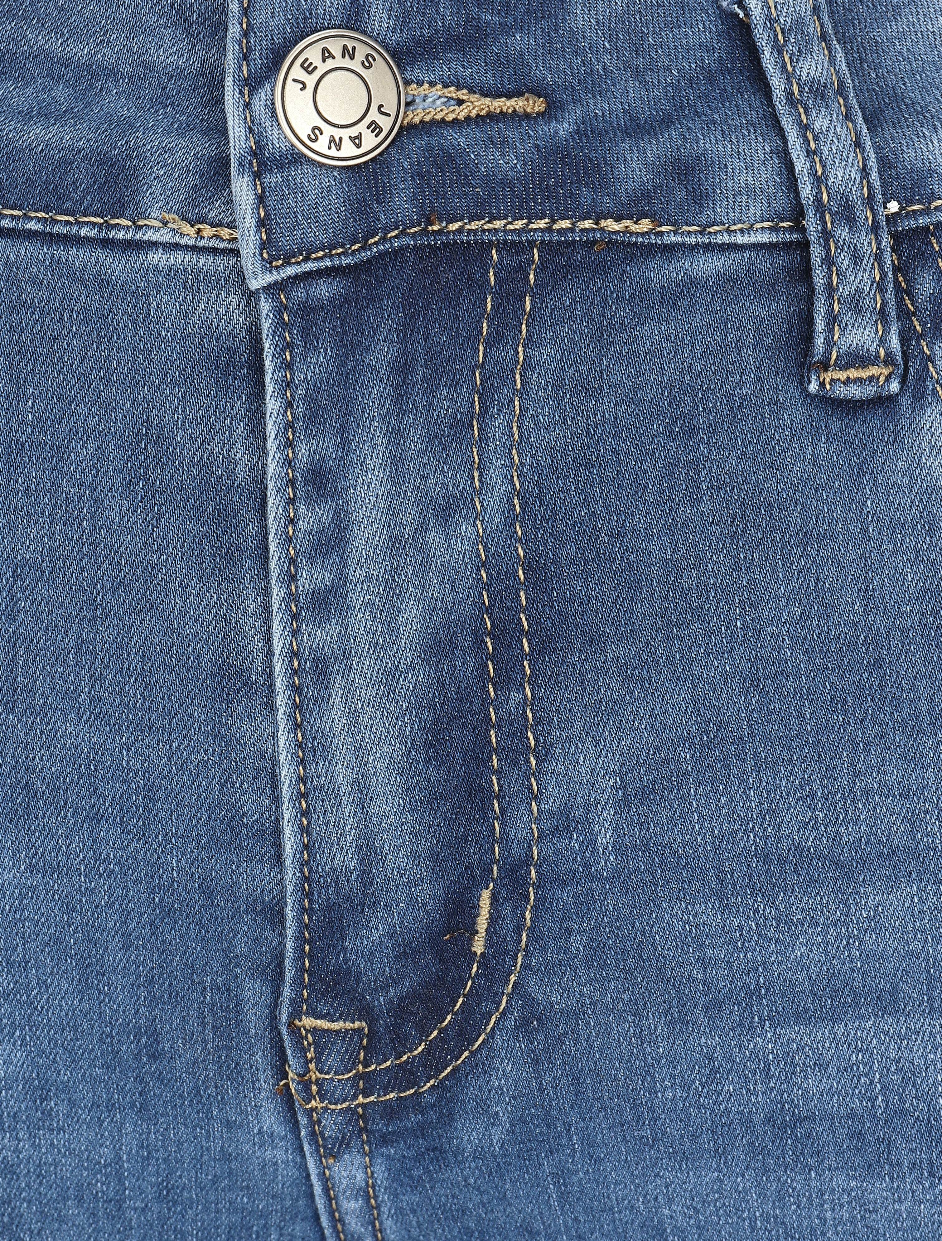 Jean taille standard coupe slim - Bleu - 3
