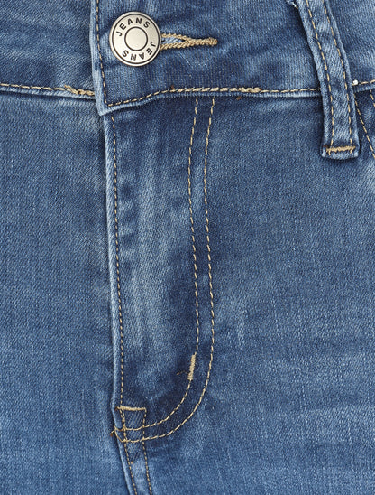 Jean taille standard coupe slim - Bleu - 3