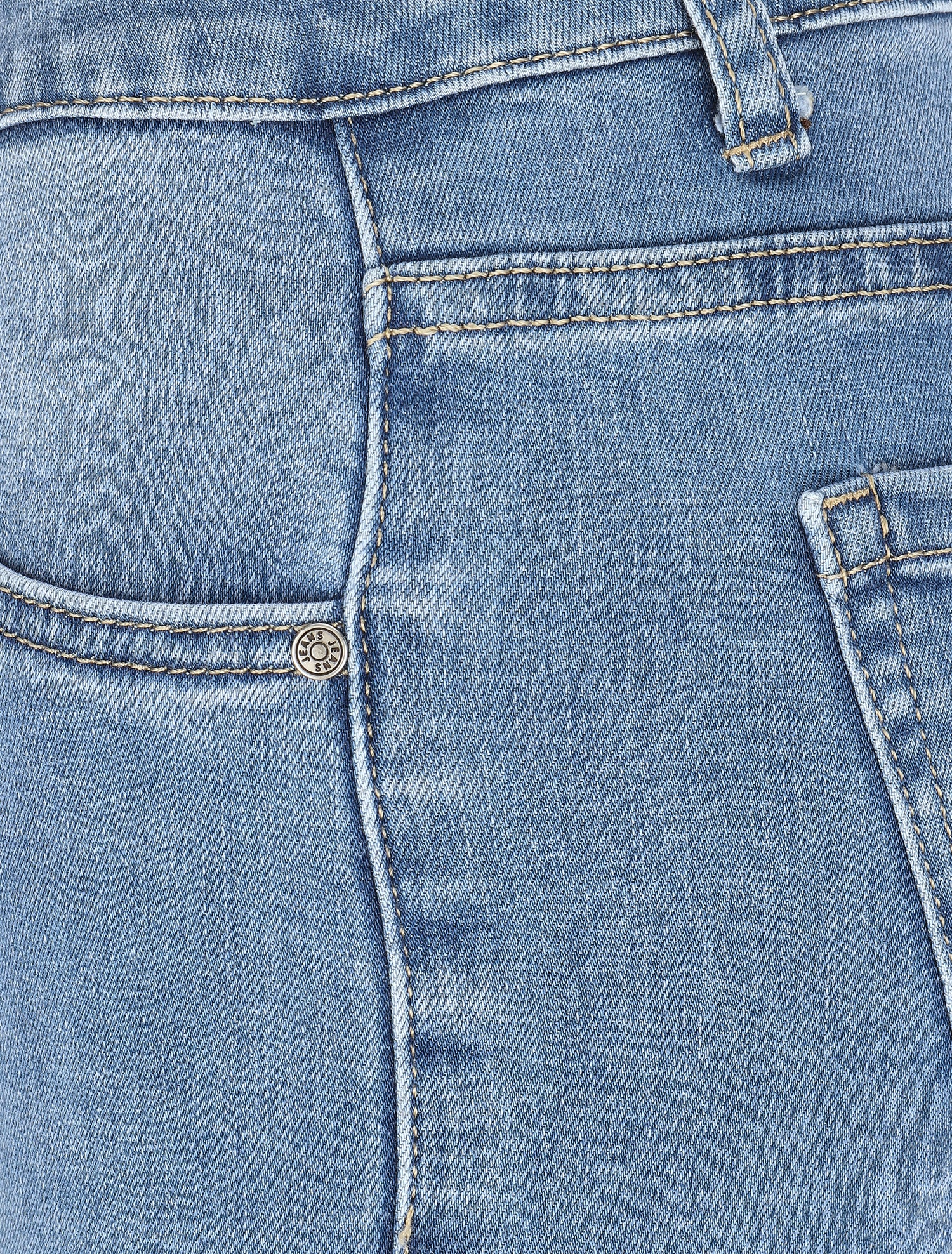 Jean slim délavé taille standard - Bleu clair - 3