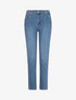 Jean grande taille coupe droite - Bleu clair - 4