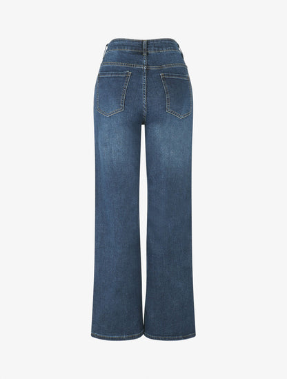 Jean classique coupe droite - Bleu - 2