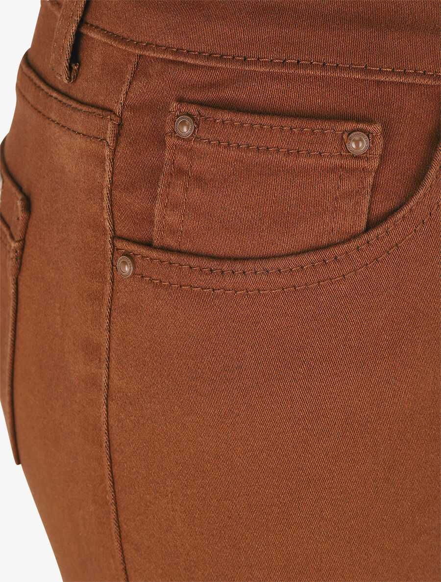 Jean uni coupe slim - Rouille - 3