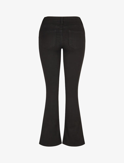 Jean push up coupe flare - Noir - 2