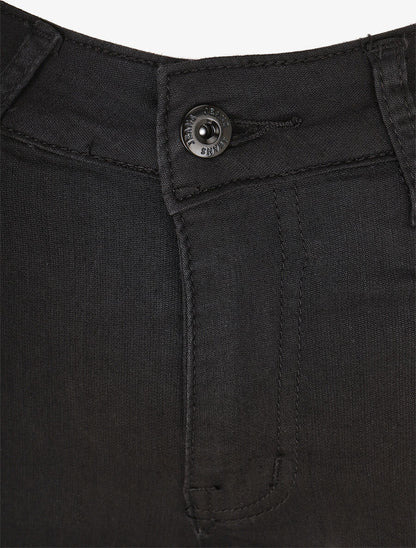 Jean push up coupe flare - Noir - 3