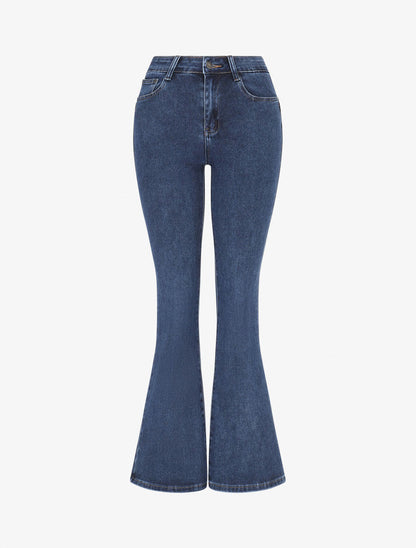 Jean standard coupe flare - Bleu - 1