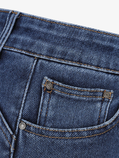 Jean standard coupe flare - Bleu - 3
