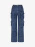 Jean droit mutipoches - Denim - 1