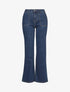 Jean droit brut à taille standard - Bleu denim - 4