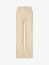 Jean droit push up taille haute - Beige clair - 4