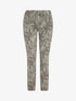 Jean slim imprimé feuillage - Kaki - 4