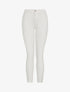 Jean uni standard coupe slim - Crème - 1