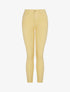 Jean uni standard coupe slim - Jaune - 1