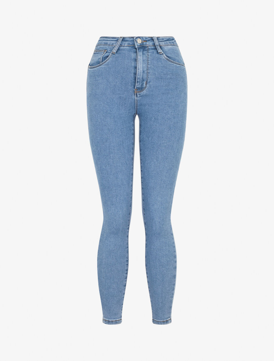 Jean classique coupe skinny - Bleu - 4