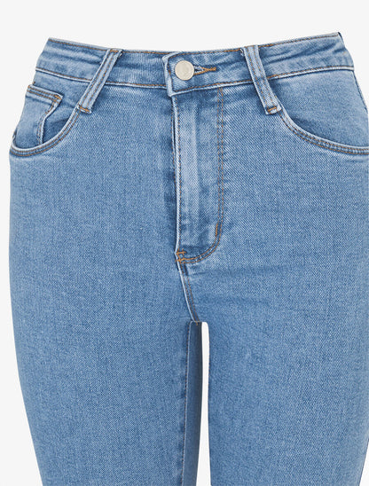 Jean classique coupe skinny - Bleu - 3