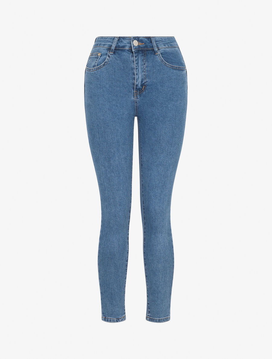 Jean basic coupe skinny - Bleu - 4