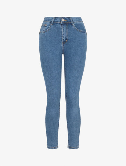 Jean basic coupe skinny - Bleu - 4