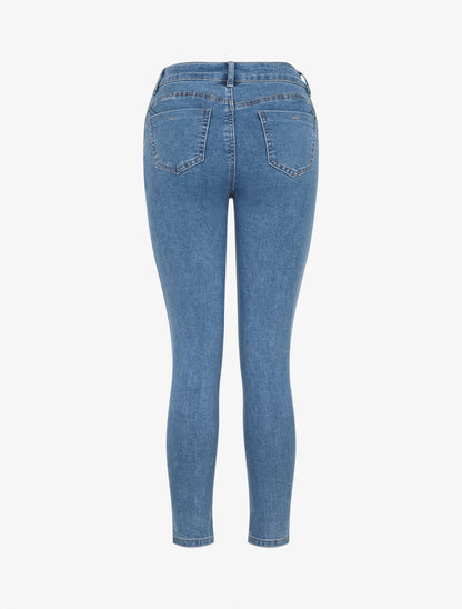 Jean basic coupe skinny - Bleu - 2