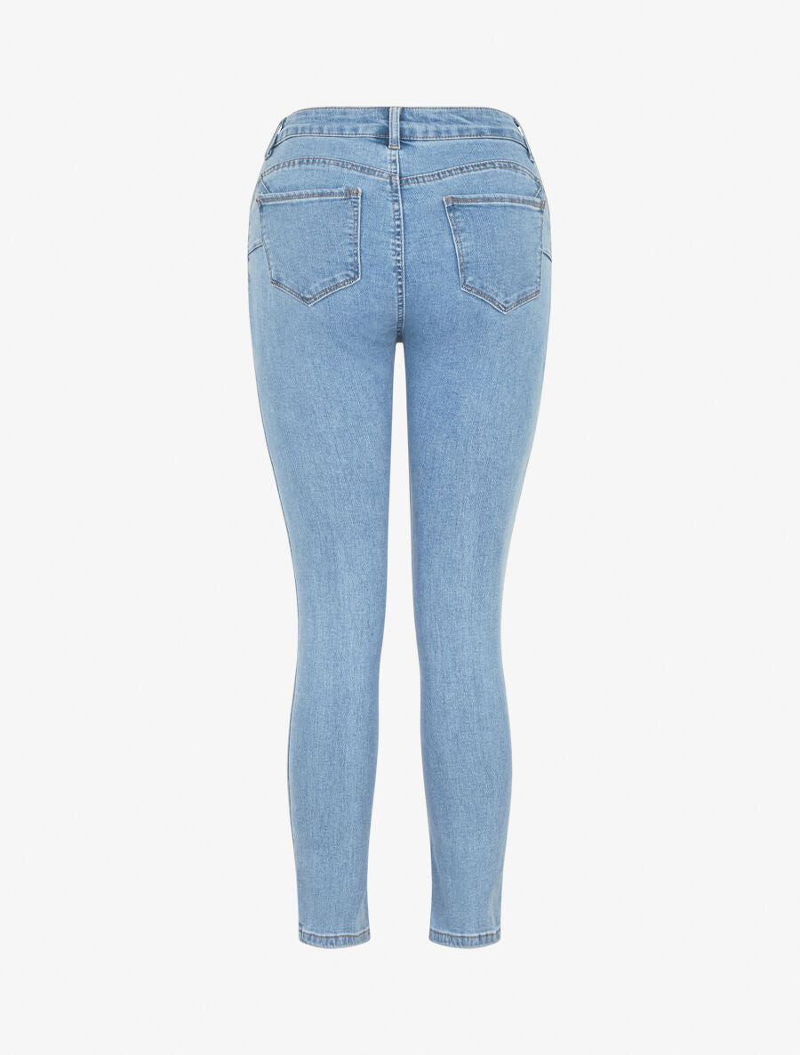 Jean standard coupe skinny - Bleu - 2