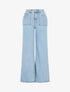 Jean coupe ample taille standard - Bleu clair - 4