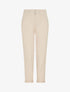 Jean mom taille haute froncée - Beige clair - 1