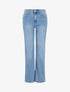 Jean taille standard coupe droite - Bleu clair - 1